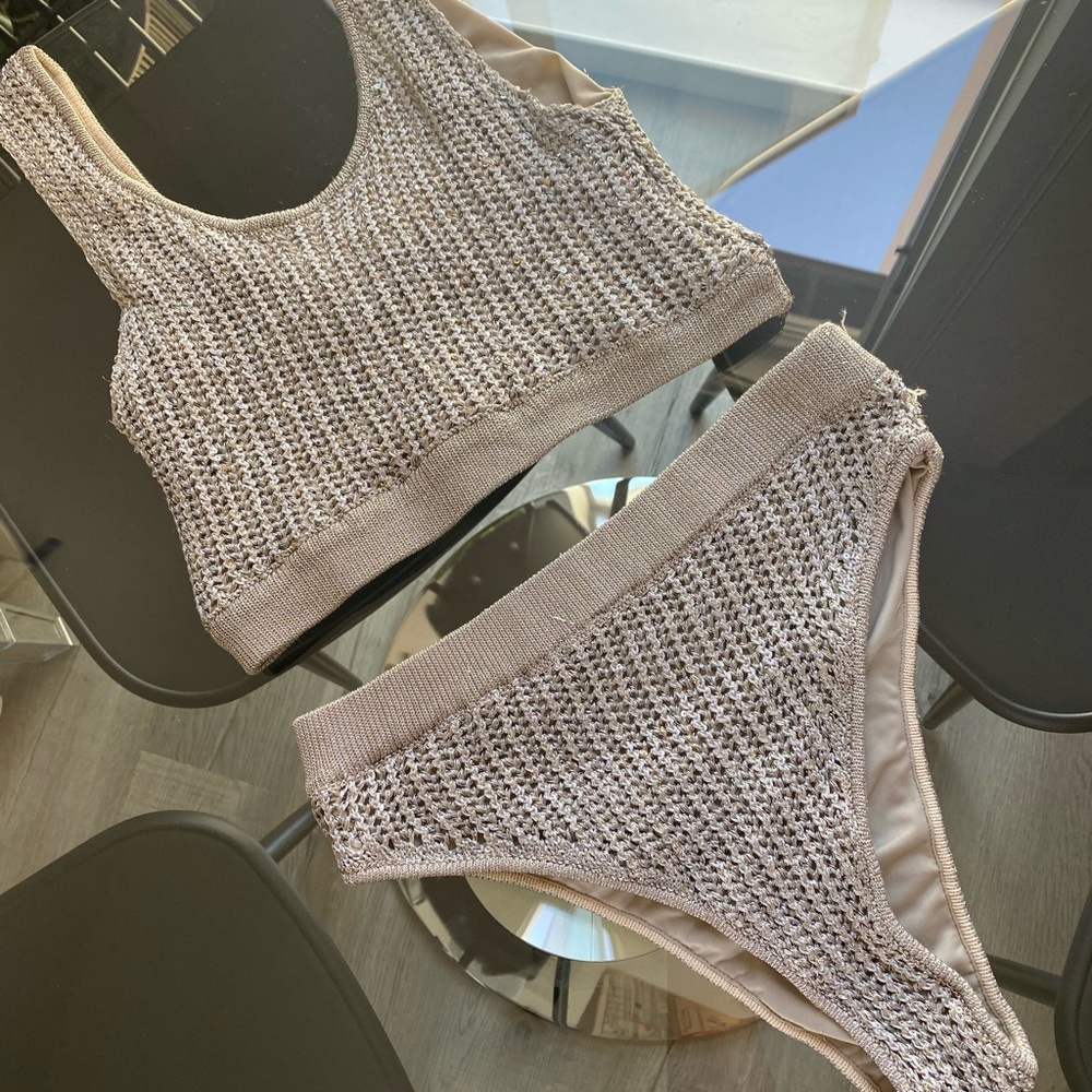 Missguided womens medium swim wear set